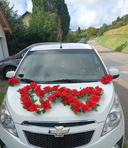 Doppel herz auto schmuck braut - auto,