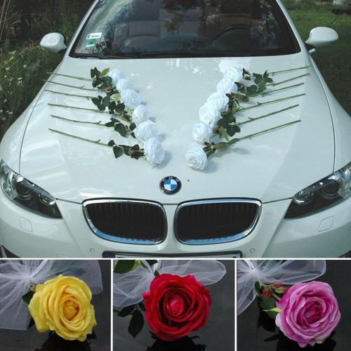Echte rosen auto schmuck - rosen,