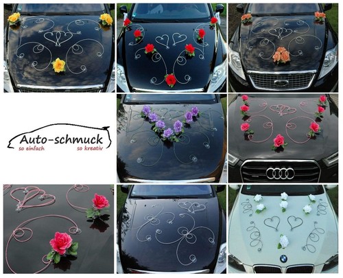 Dekor auto schmuck braut - dekor,