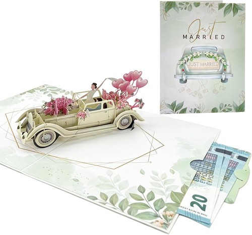 Hochzeitskarte pop just - up,,