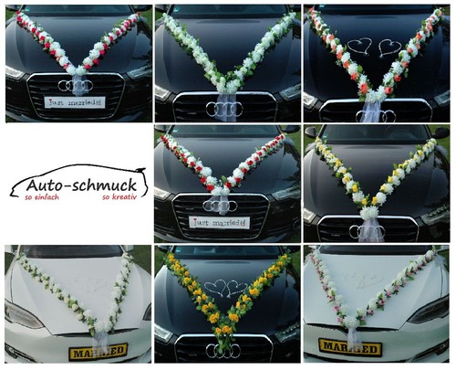 Vip girlande autoschmuck - girlande, braut