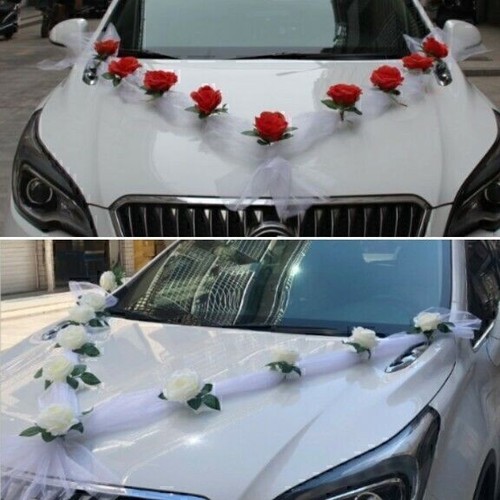 Auto schmuck braut paar rose - braut,