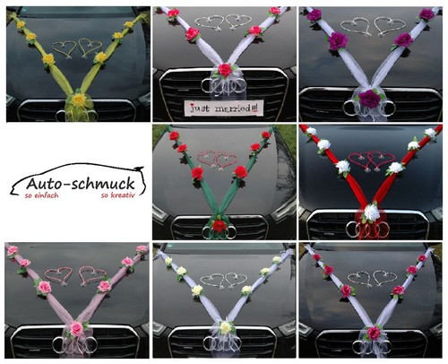 Organza herzen auto - organza,